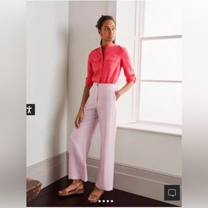 Boden Dolores Linen shirt. NWT. Size 8R